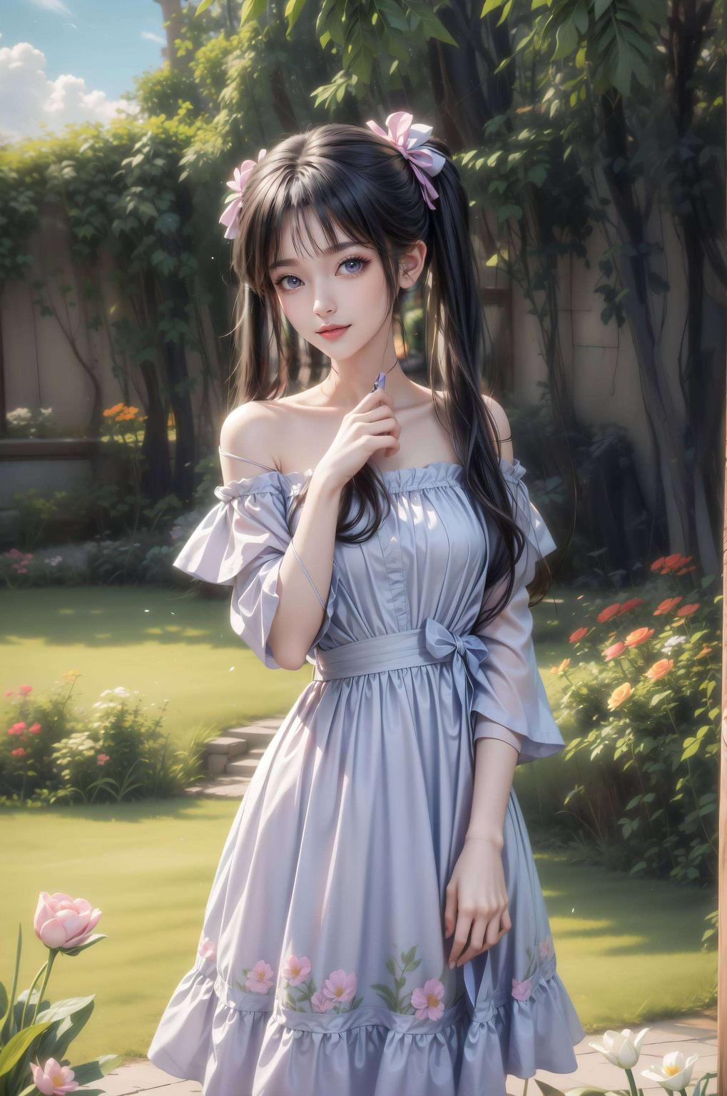 动作优雅流畅图中碧瑶翩翩起舞