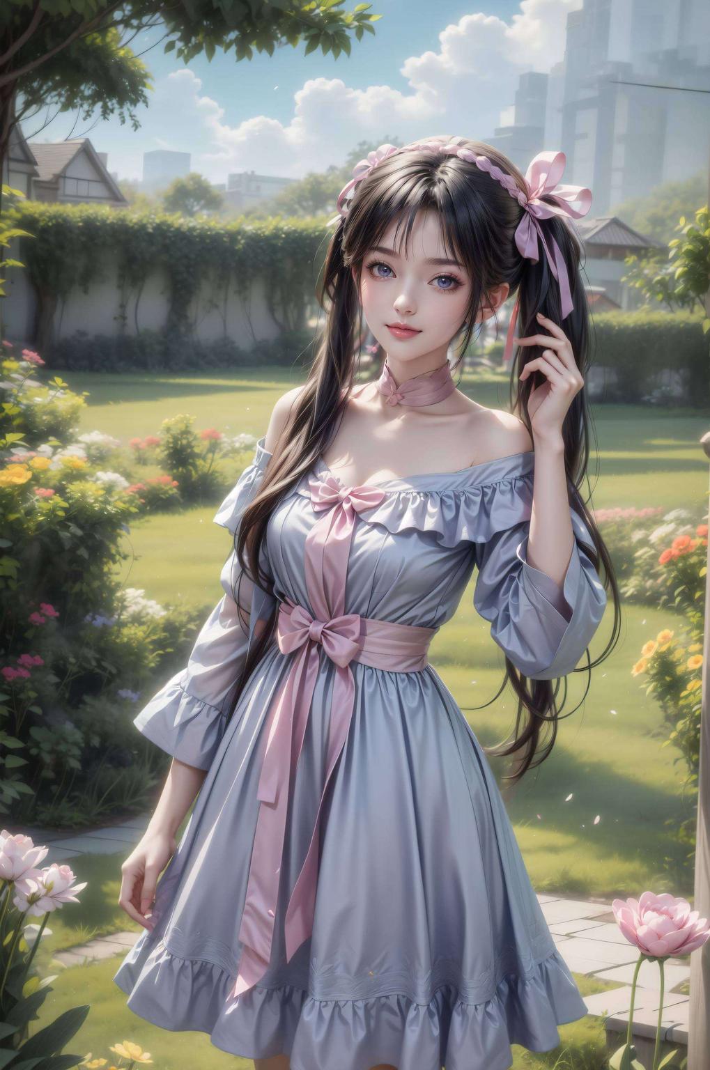 细腻描绘了碧瑶的倩影静谧地诉说着古老的故事