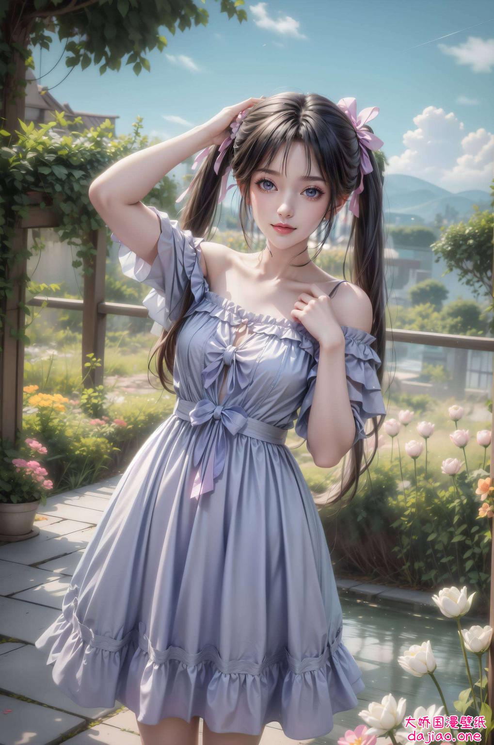 捕捉了她婉约的身姿都如真如幻
