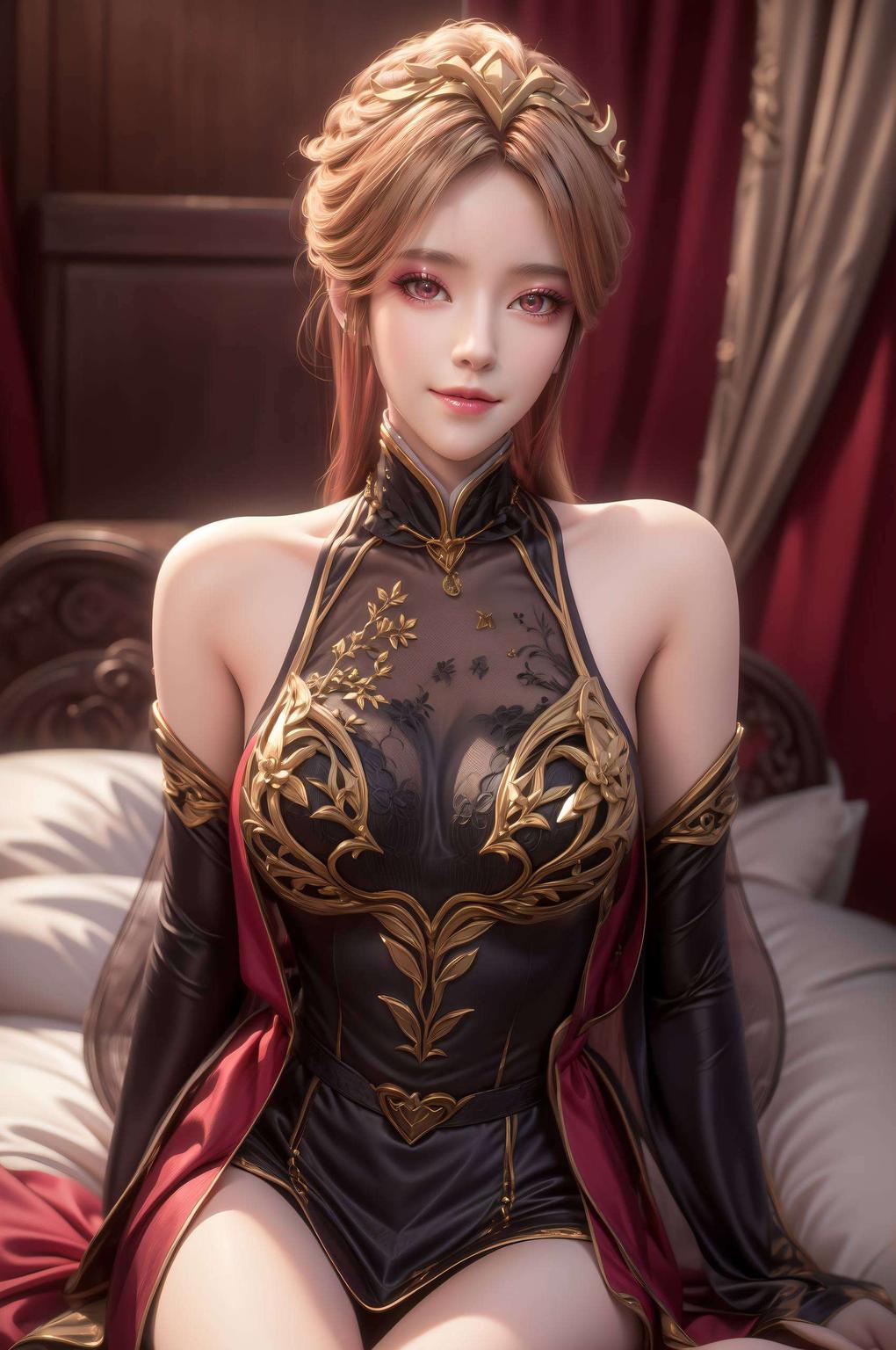细腻的笔触毒血夫人