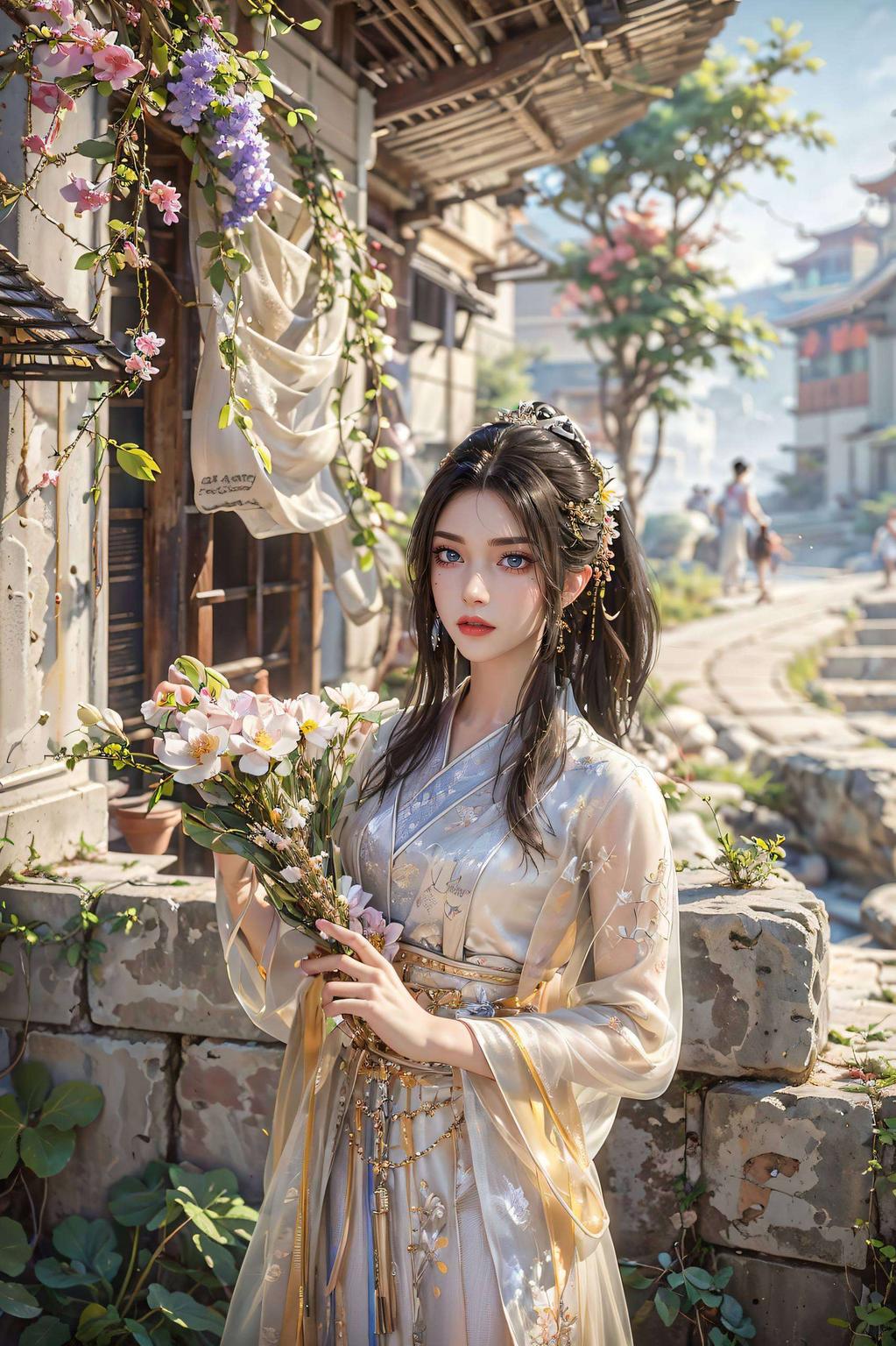 横屏布局更显大气磅礴将带你领略方清雪的绝美风华