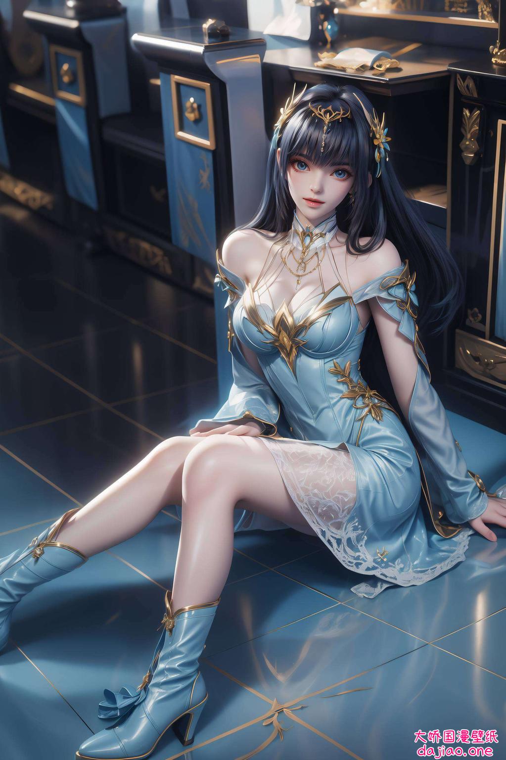 在这4k高清炫彩壁纸中动漫女神枫玲儿以其独特的侘寂风姿