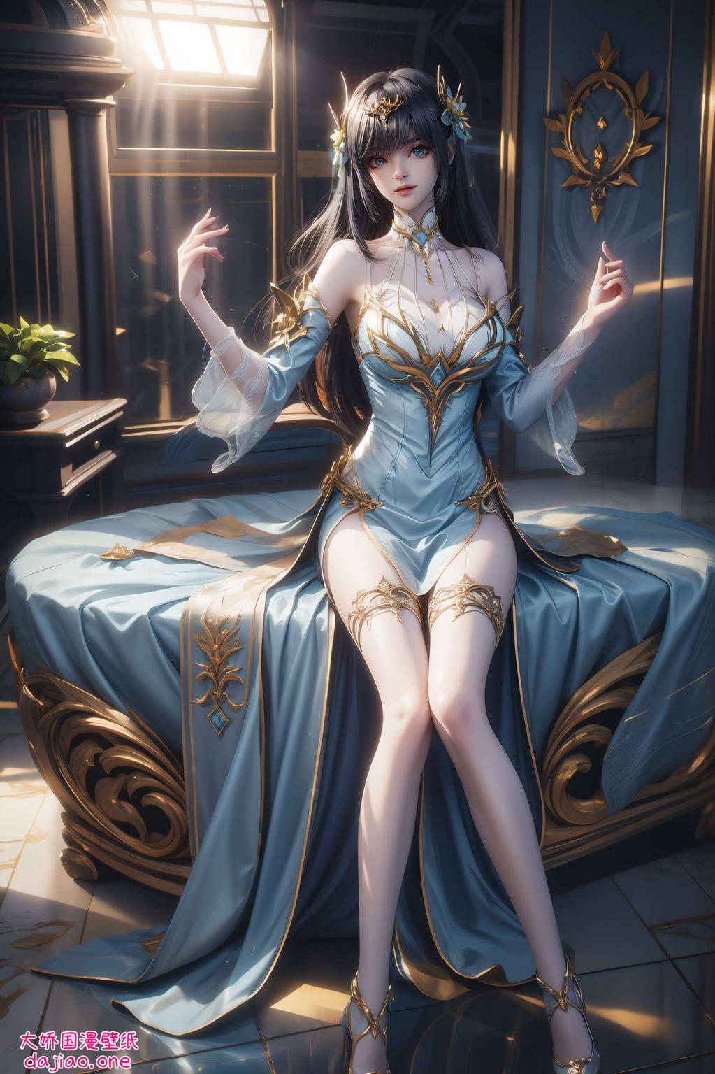 探索古风之美带来微笑素材与动物共舞的温馨画面