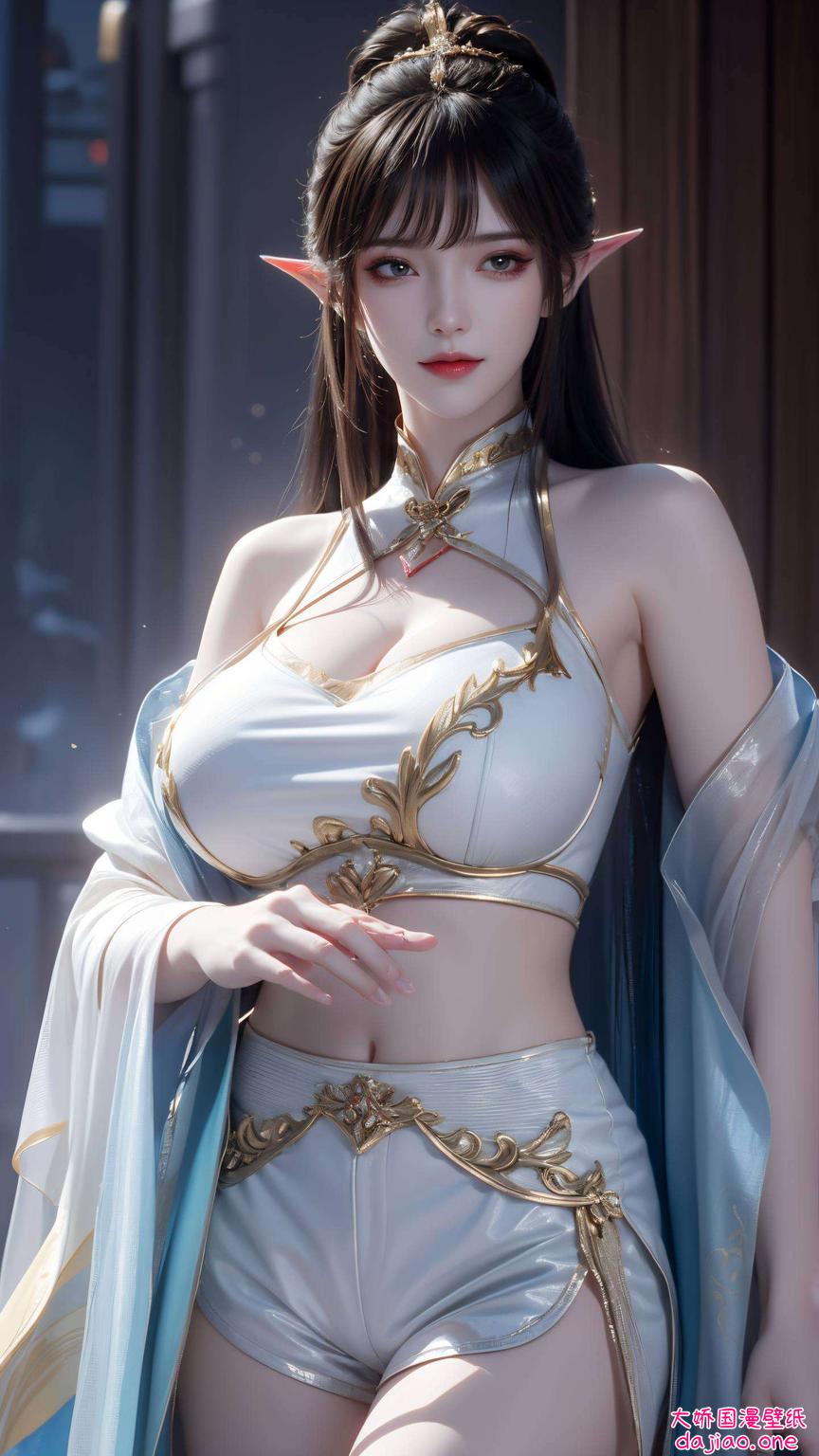 高清画质打造出这款_ipad国漫女主ai同人壁纸