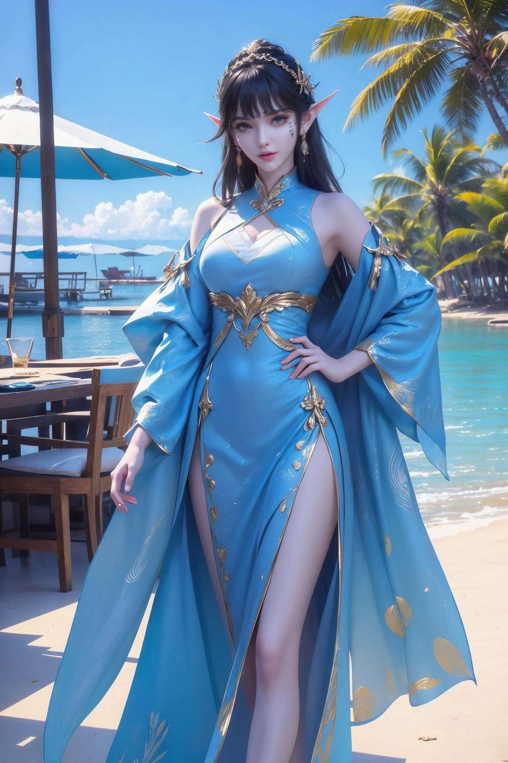 这位国漫界的璀璨星辰如同动漫世界中的美丽精灵