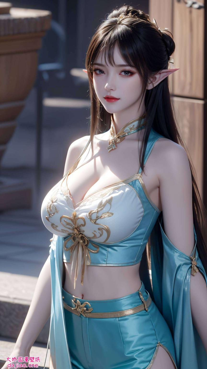 让你在享受视觉盛宴的同时AI素材凤清儿壁纸4k超清美女高清