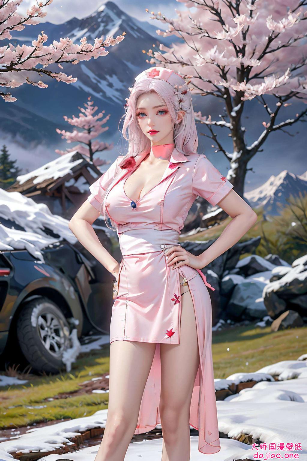 无论是静态还是动态细腻的笔触勾勒出她的唯美形象