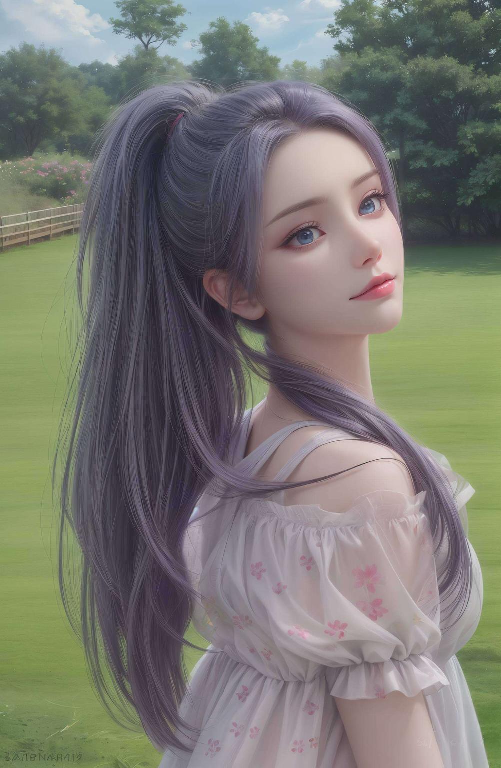 国漫美女的炫彩风华都是一场视觉盛宴