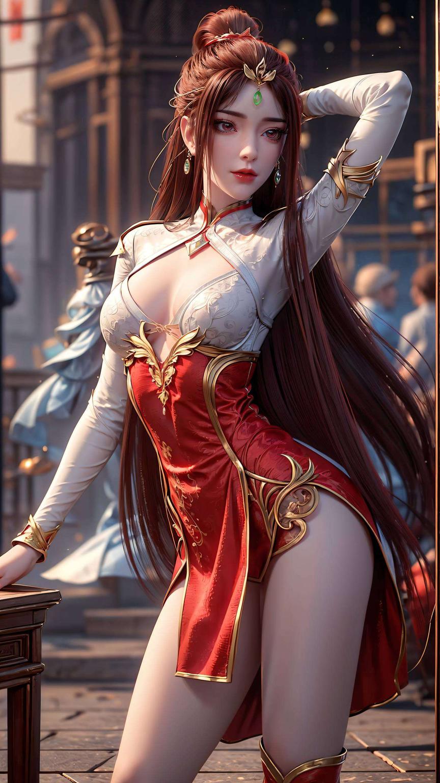 感受国漫女神的可爱与灵动红凰翩翩舞