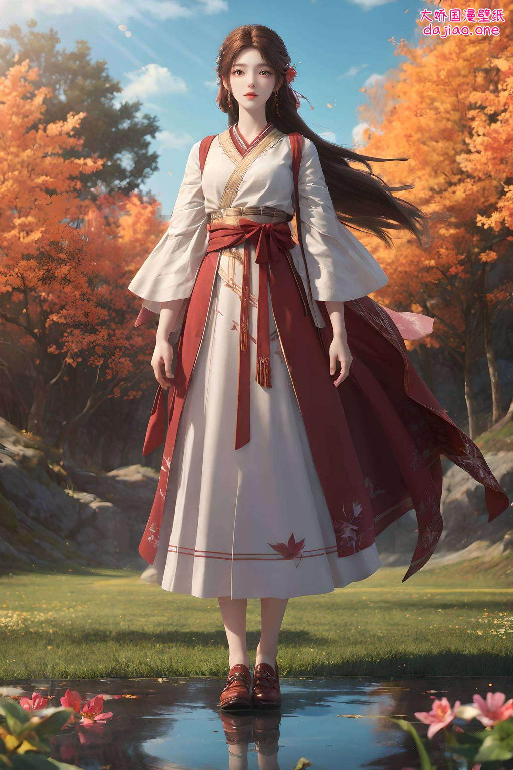 将国漫之美融入日常以火灵儿云曦的动态壁纸为灵感