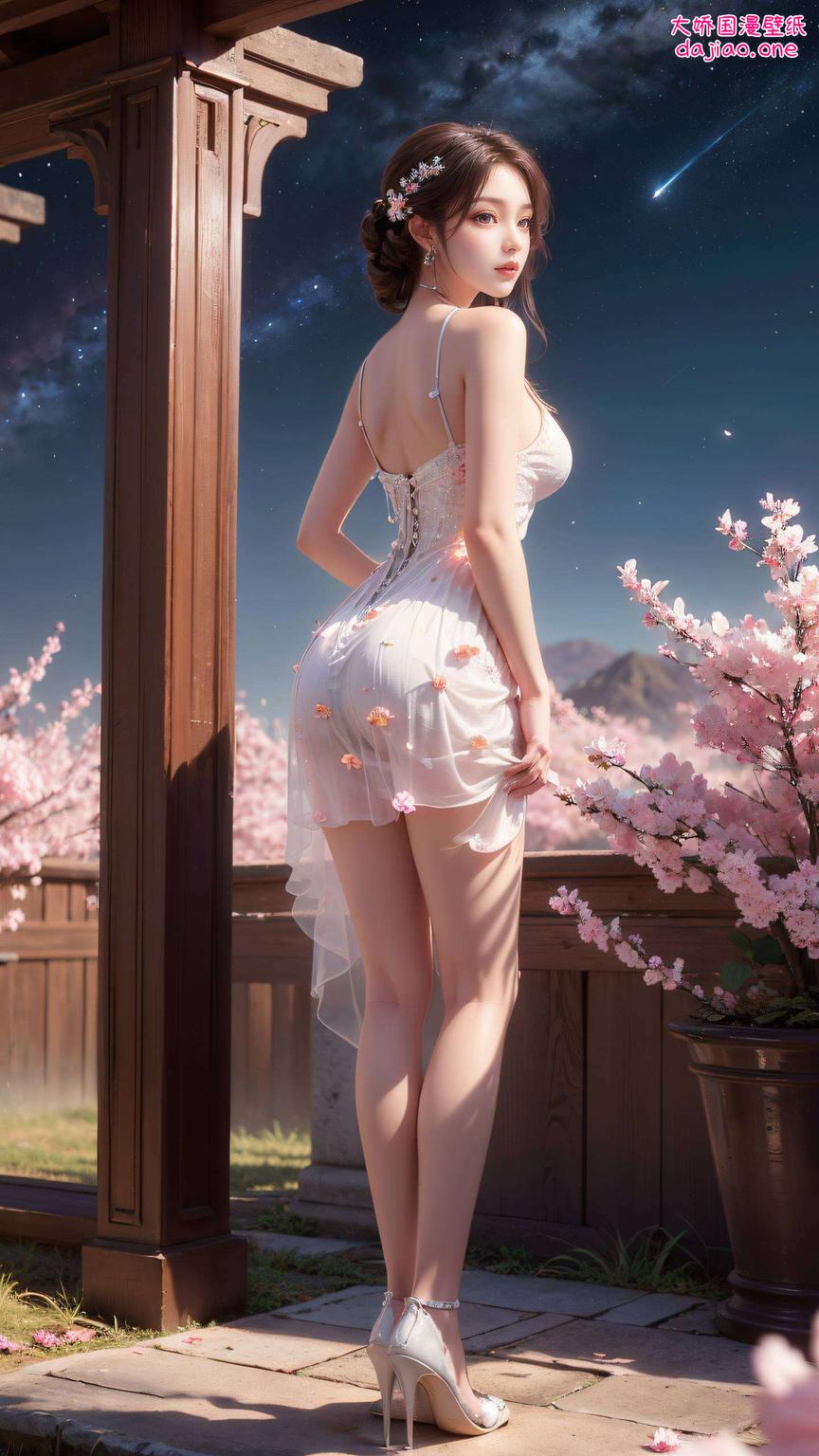 这款AI国漫女主护眼壁纸以完美世界中火灵儿的高清动态形象为主题