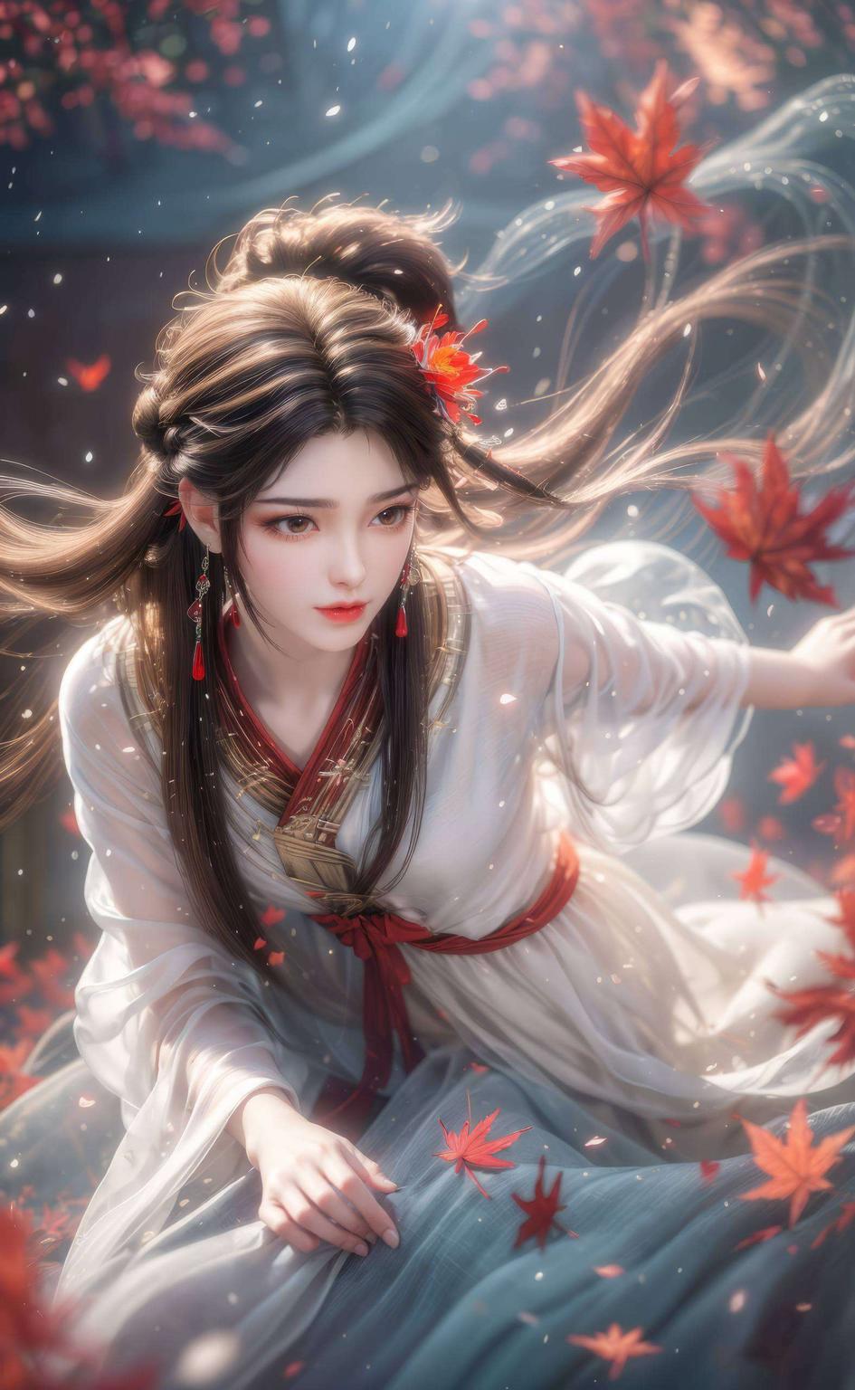 专为Win10系统量身打造让火灵儿的美艳形象跃然屏上