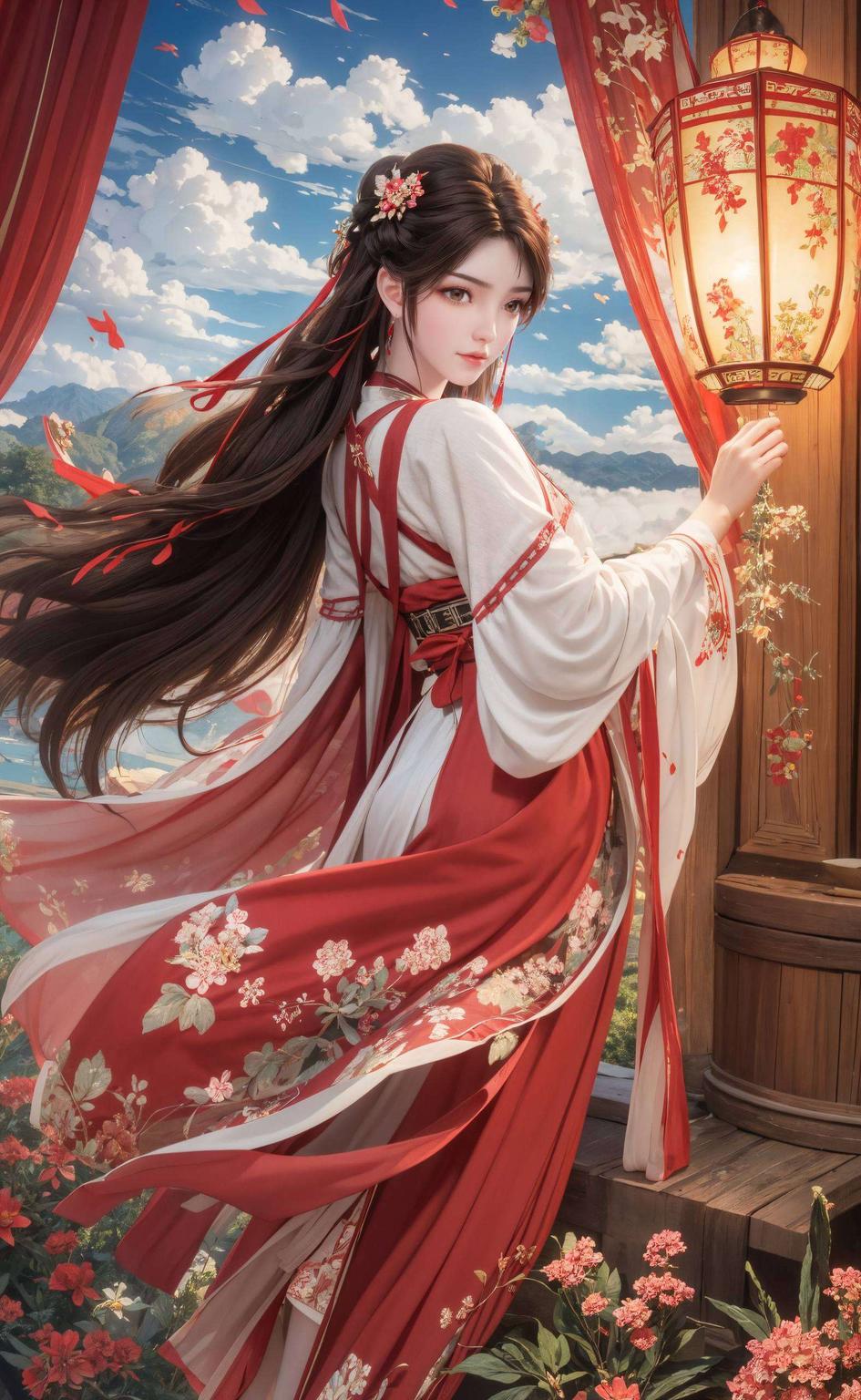 4K超高清壁纸中小月亮遮天火灵儿眼神灵动