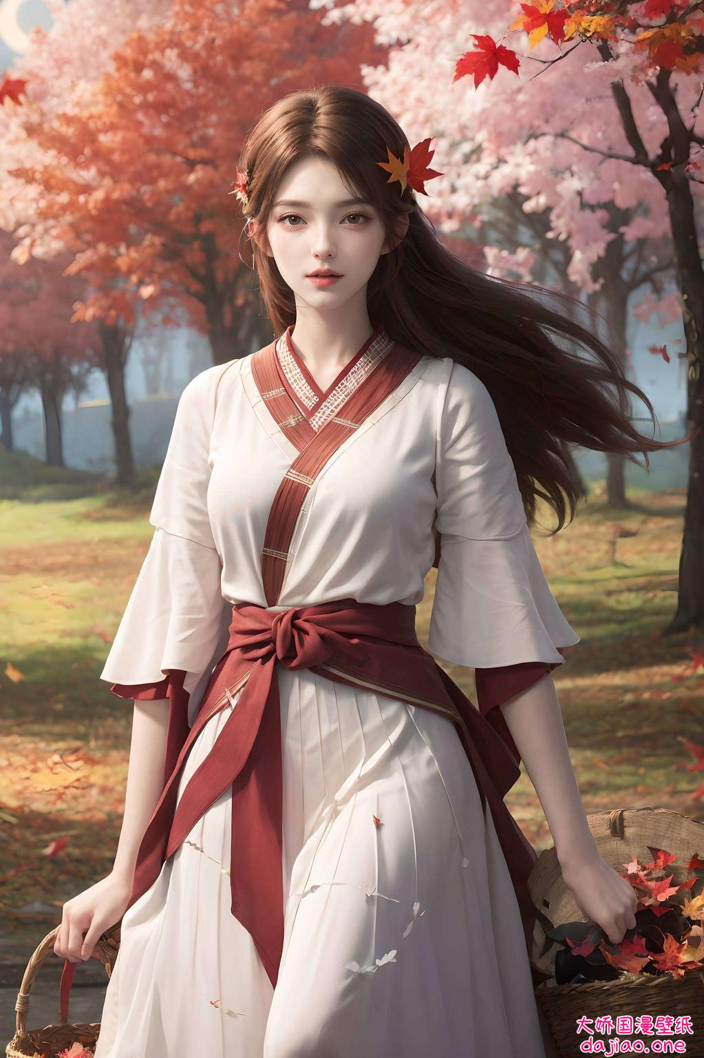 在这梦幻1080p的壁纸中古风韵味十足