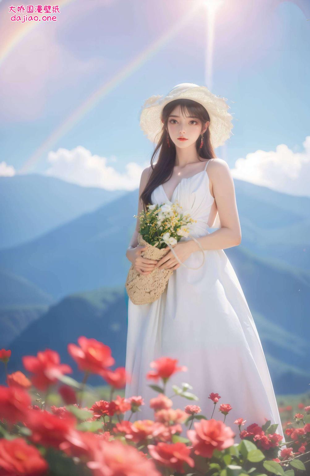 高清画质这款AI国漫女神渐变2560p壁纸动画