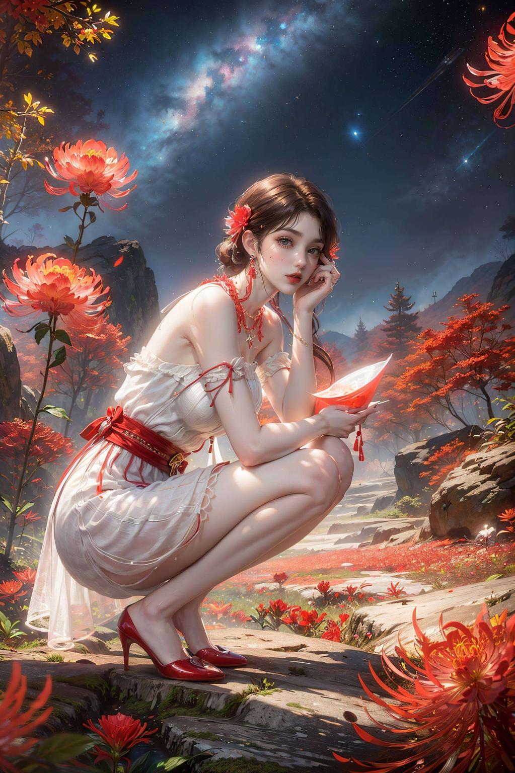 每一帧都捕捉了她舞动的瞬间犹如魔法般绚丽