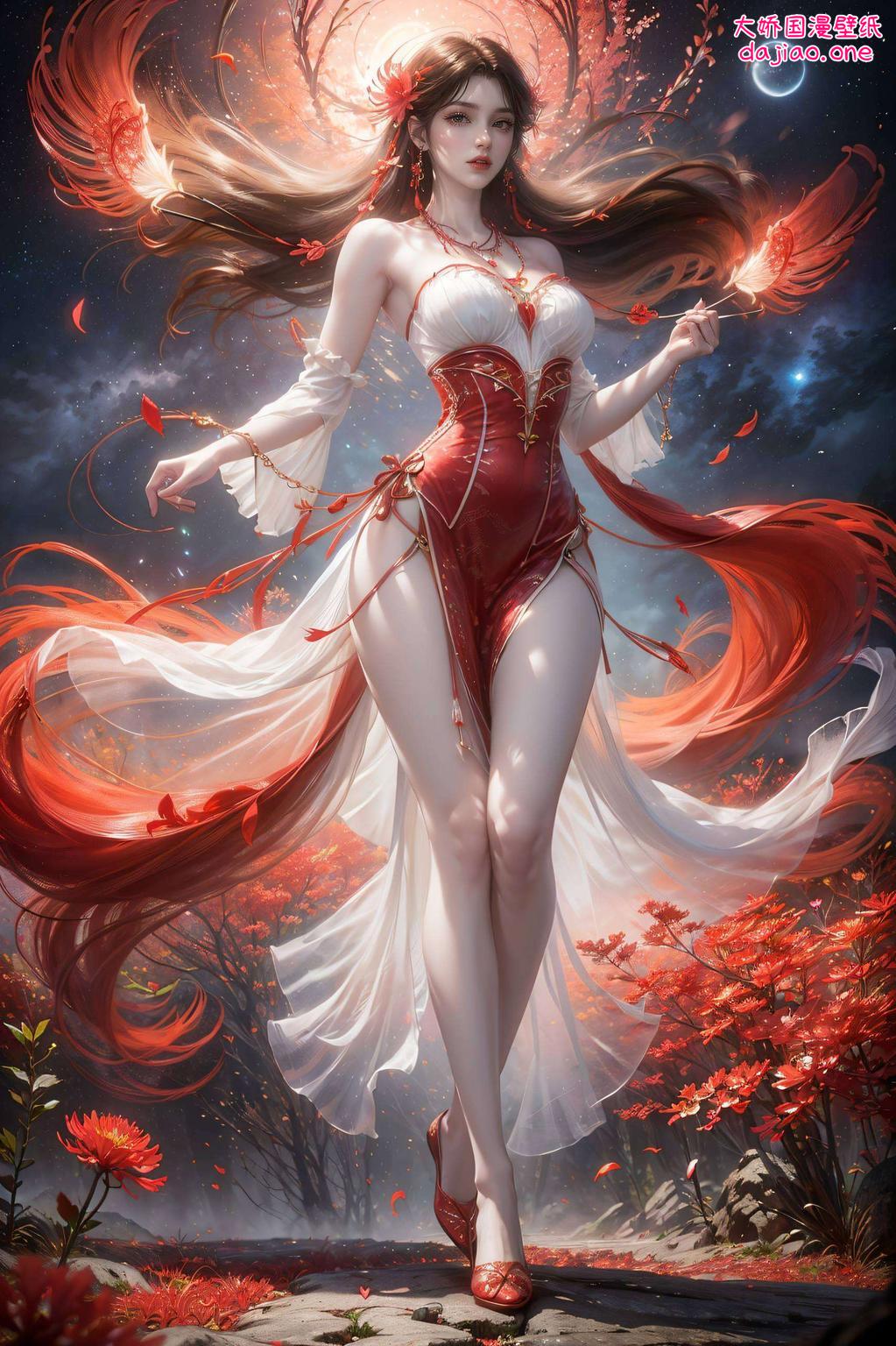 火灵儿高清壁纸155如梦似幻让这份独特的伤感美学