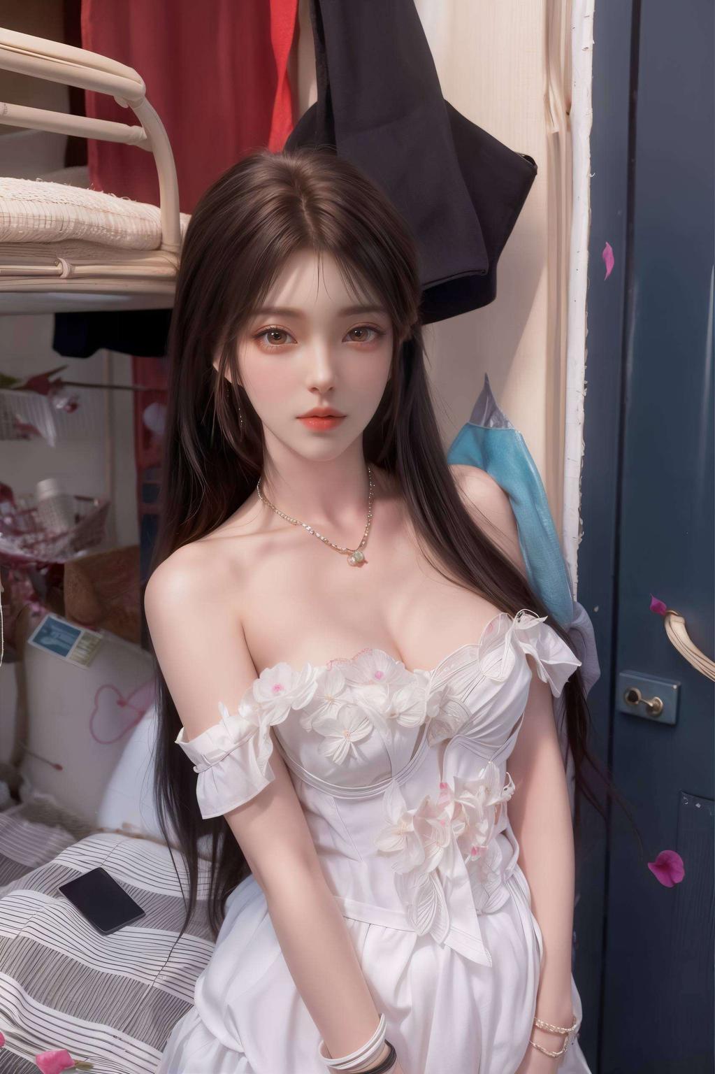 她的每一次出现细腻的笔触捕捉她灵动身影