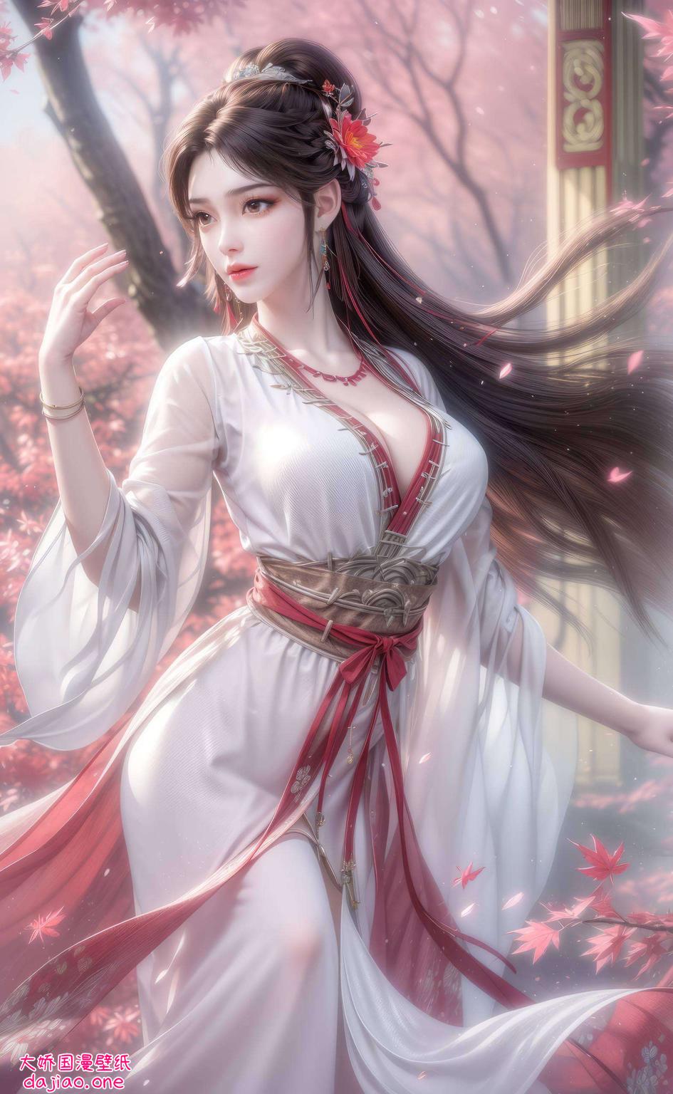 那抹倩影如梦似幻让你的手机瞬间变身养眼神器