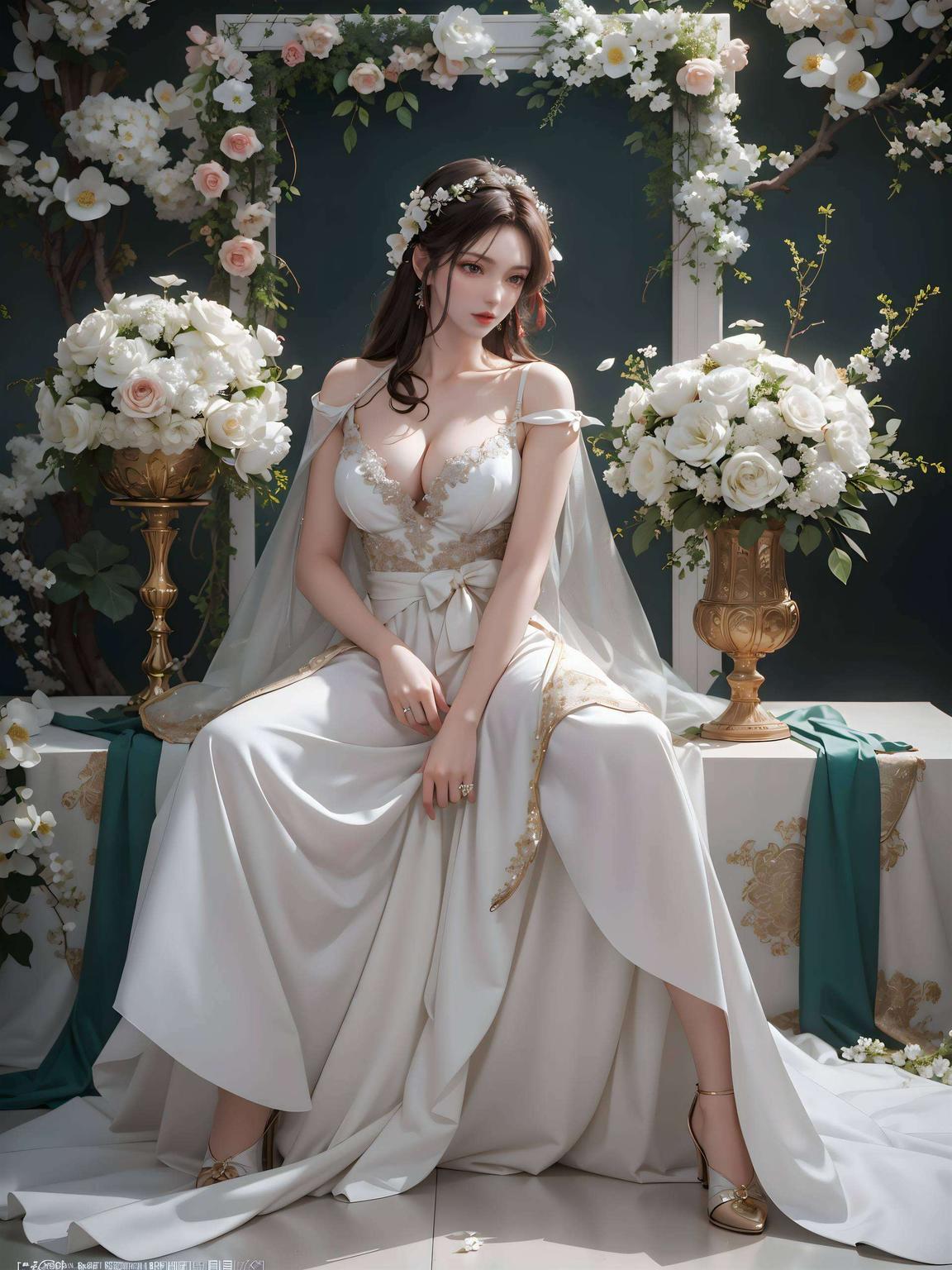 每一次更换都是视觉盛宴的开始AI美女的光彩熠熠生辉