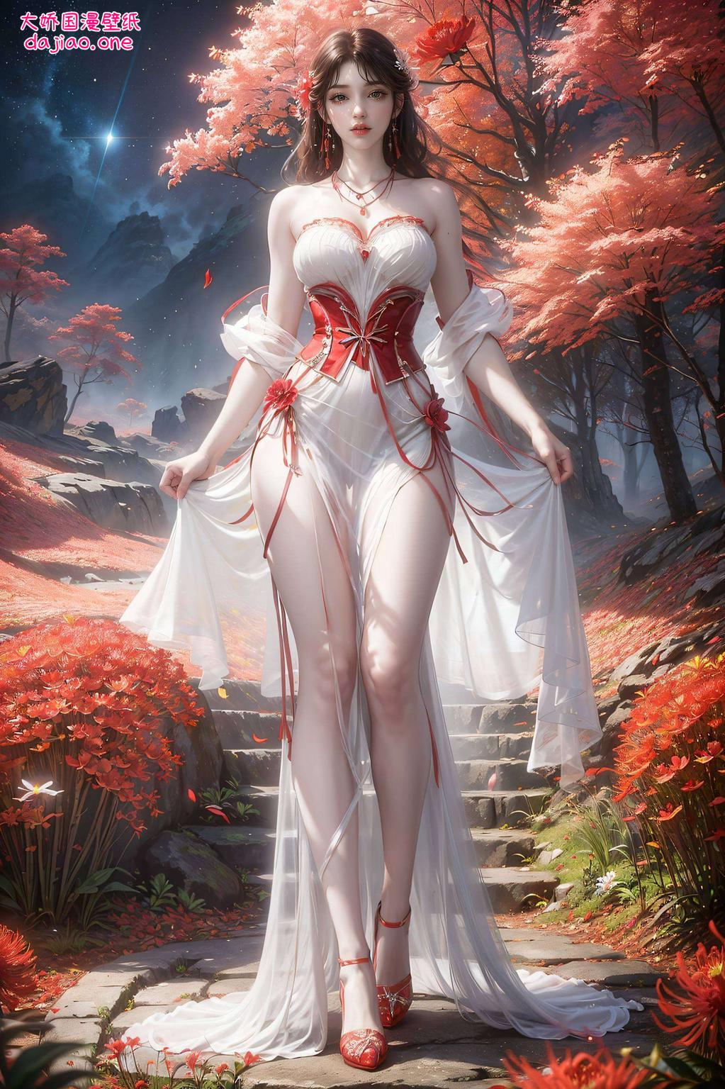 在这绚丽的国漫世界里电脑桌面瞬间化为神秘的动漫仙境