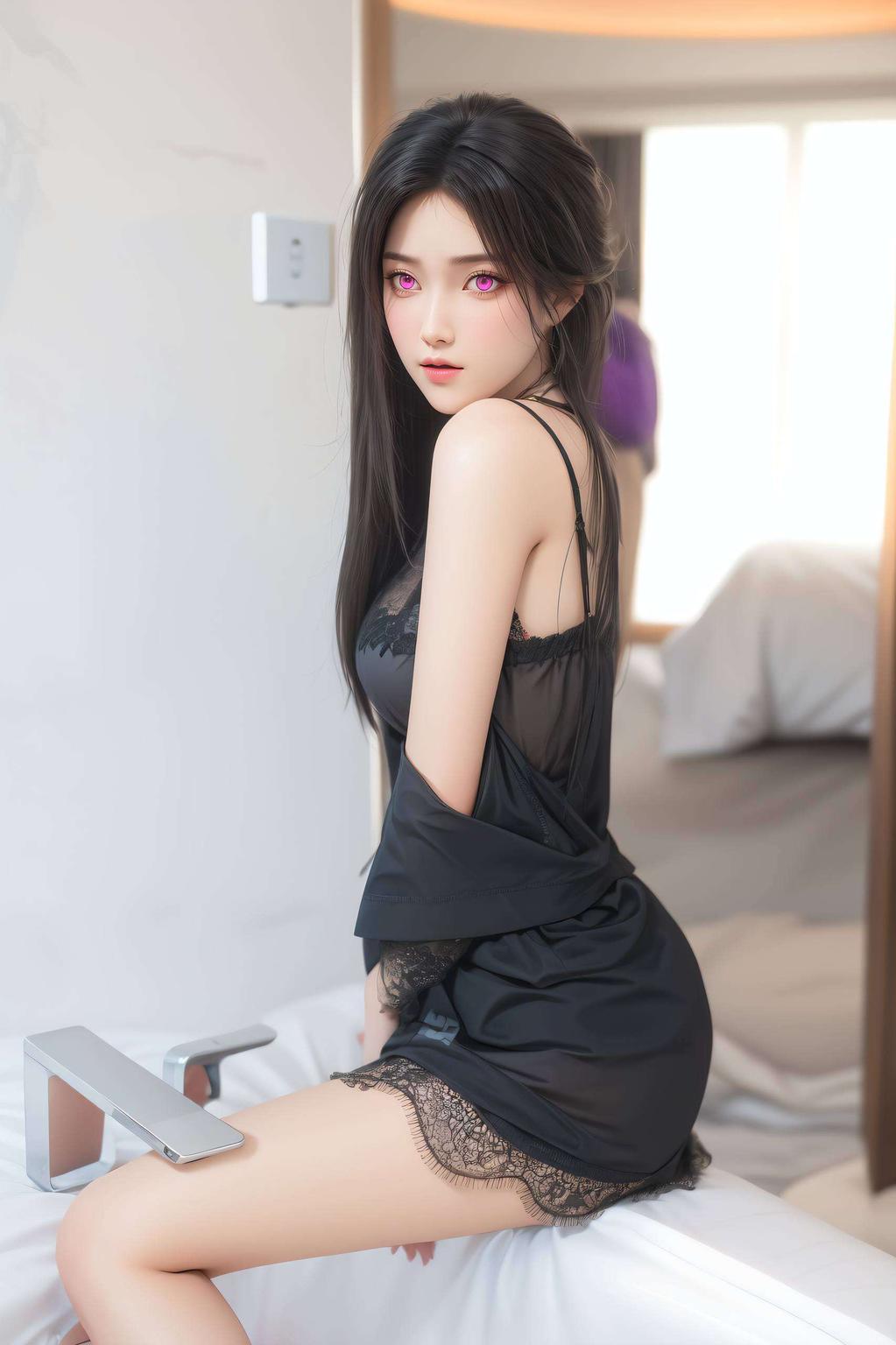静谧中蕴含着无限深情以单色调的精致笔触