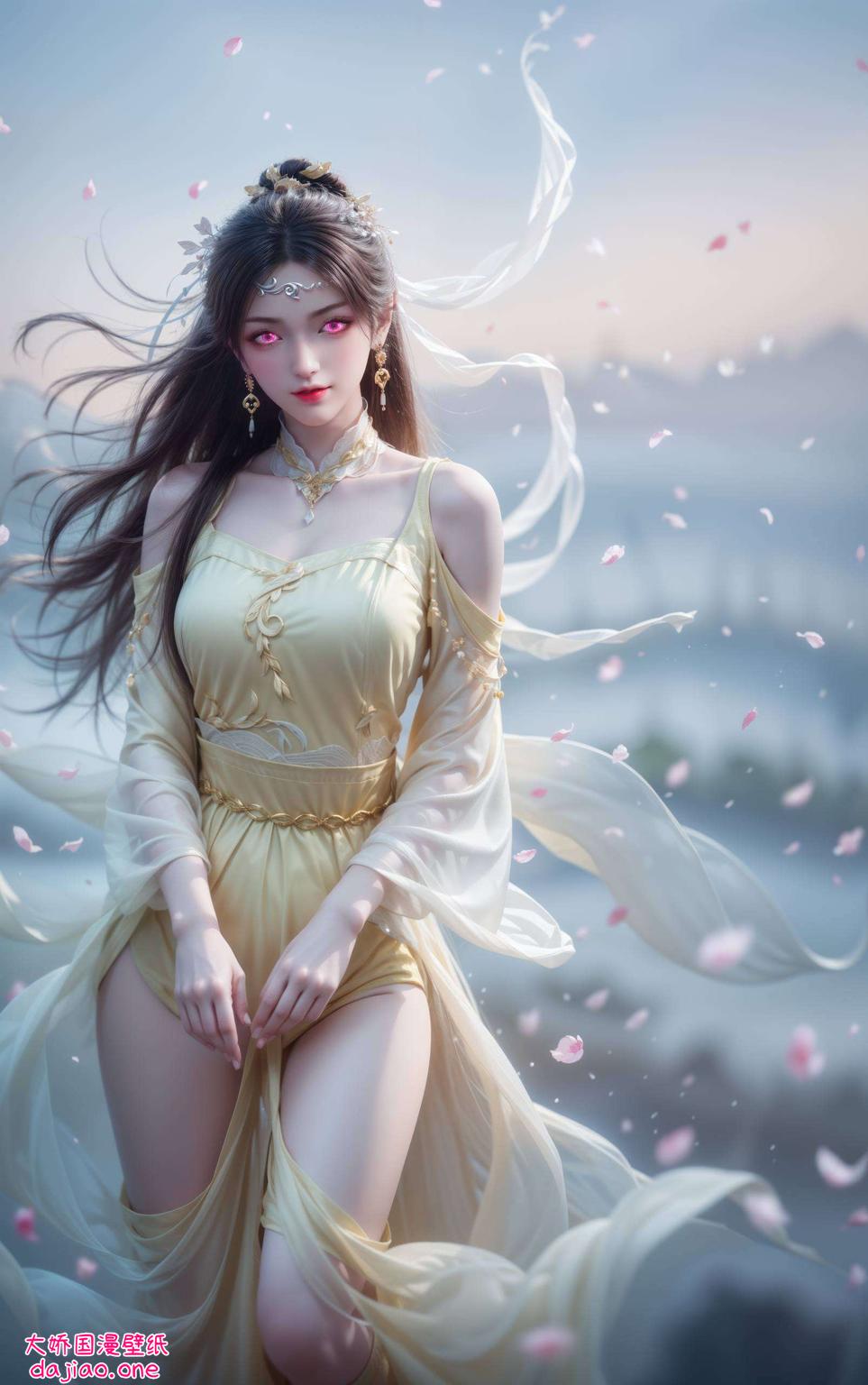 感受国漫之美AI手绘平板绘出她的绝世容颜