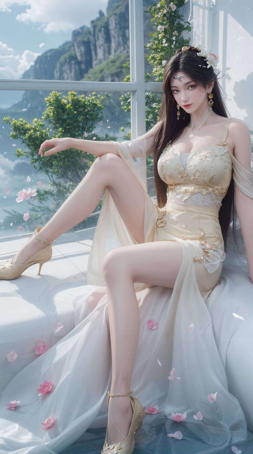 占据了超高清4K国漫美女的C位这位国漫界的不规则美女