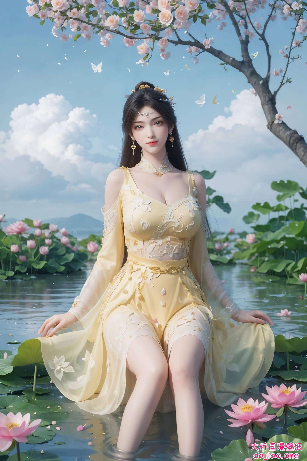 渐变色彩映衬出她的灵动与神秘为你带来细腻入微的视觉盛宴