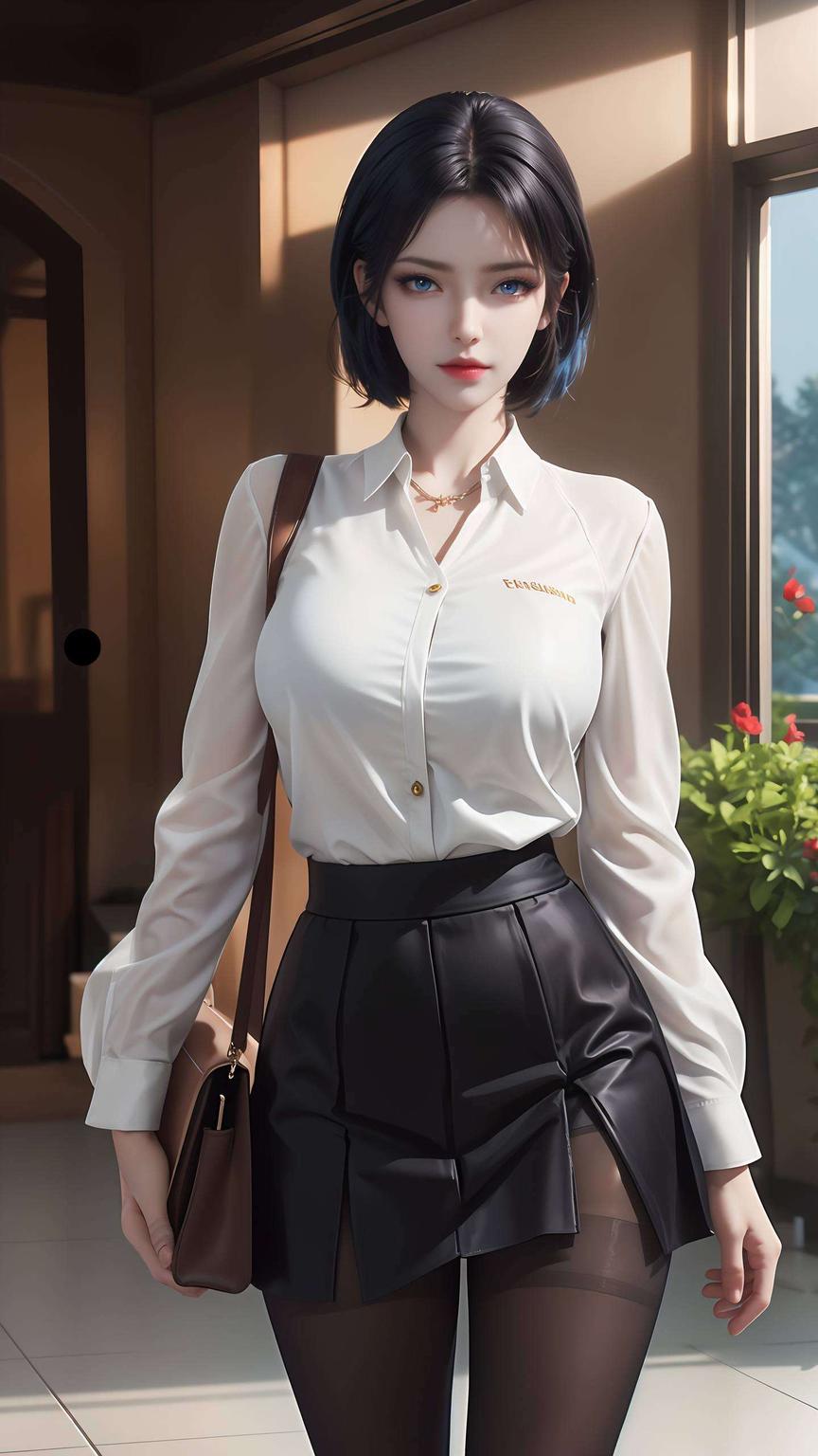 为你的屏幕注入无限魅力以电脑美女的活力形象