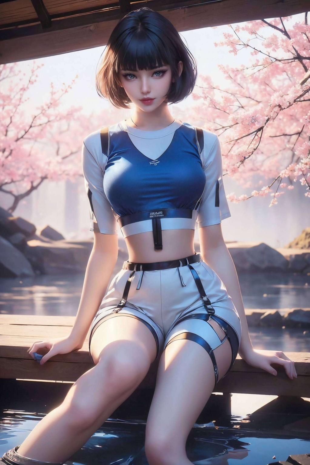 这款【吞噬星空姬青】高清手机壁纸横屏置于电脑桌面