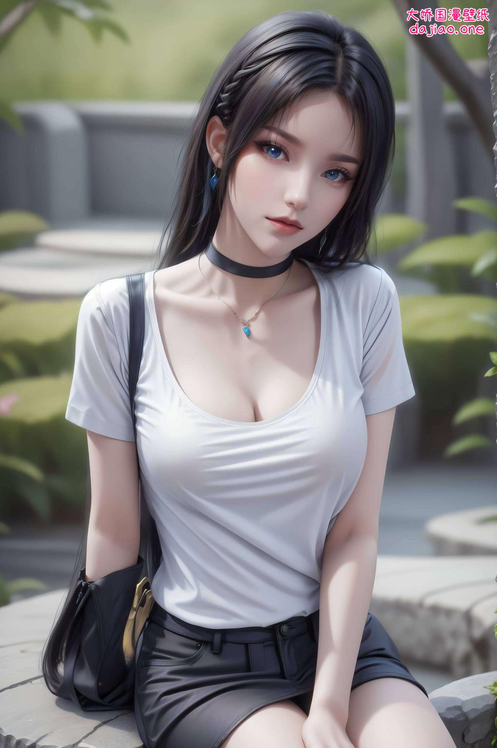 将国漫女神九幽雀的微笑定格尽享国漫风采