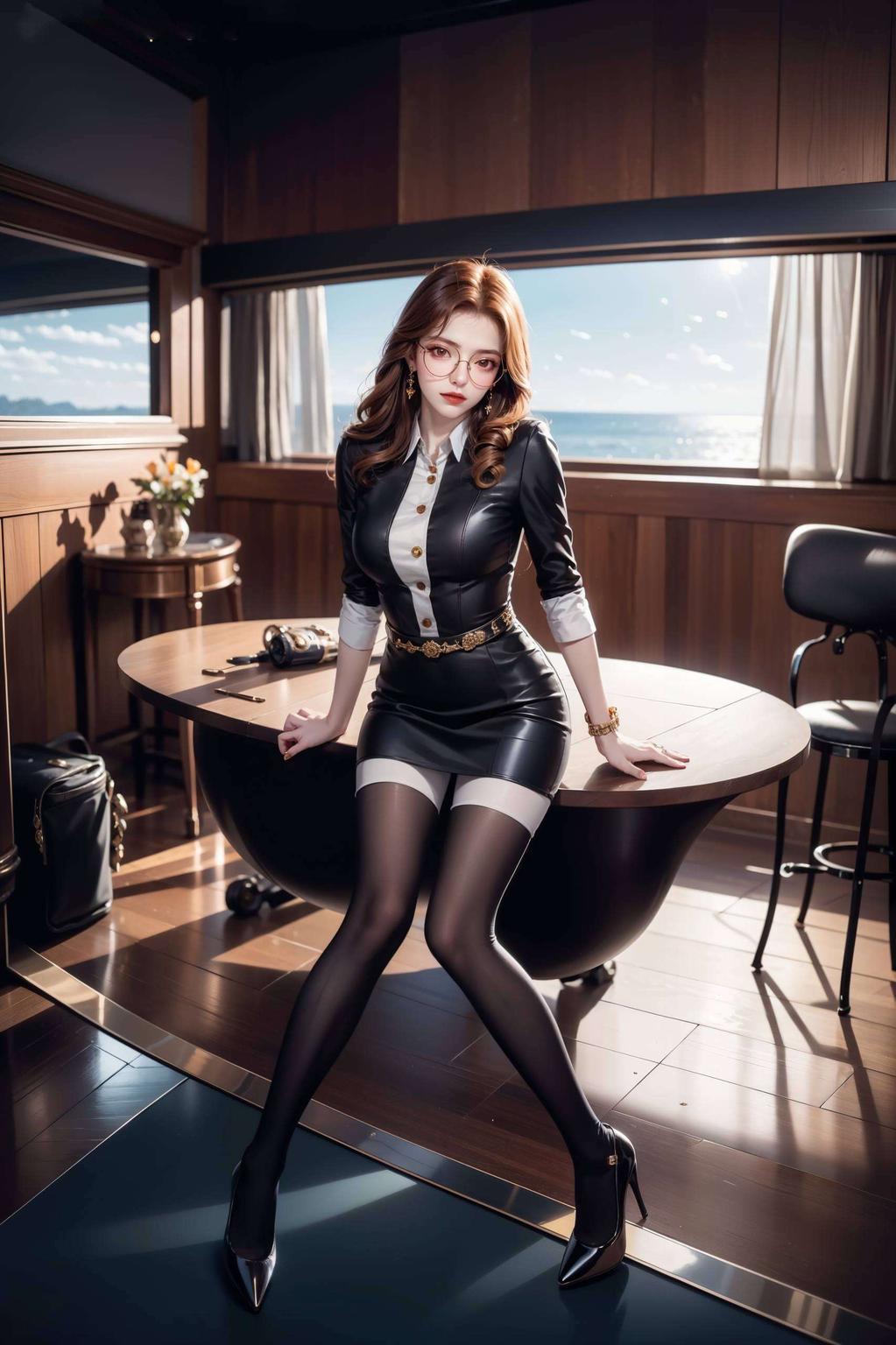 将国漫美女的韵味与苹果的清新完美拼贴让人沉浸在这份静谧与美好之中