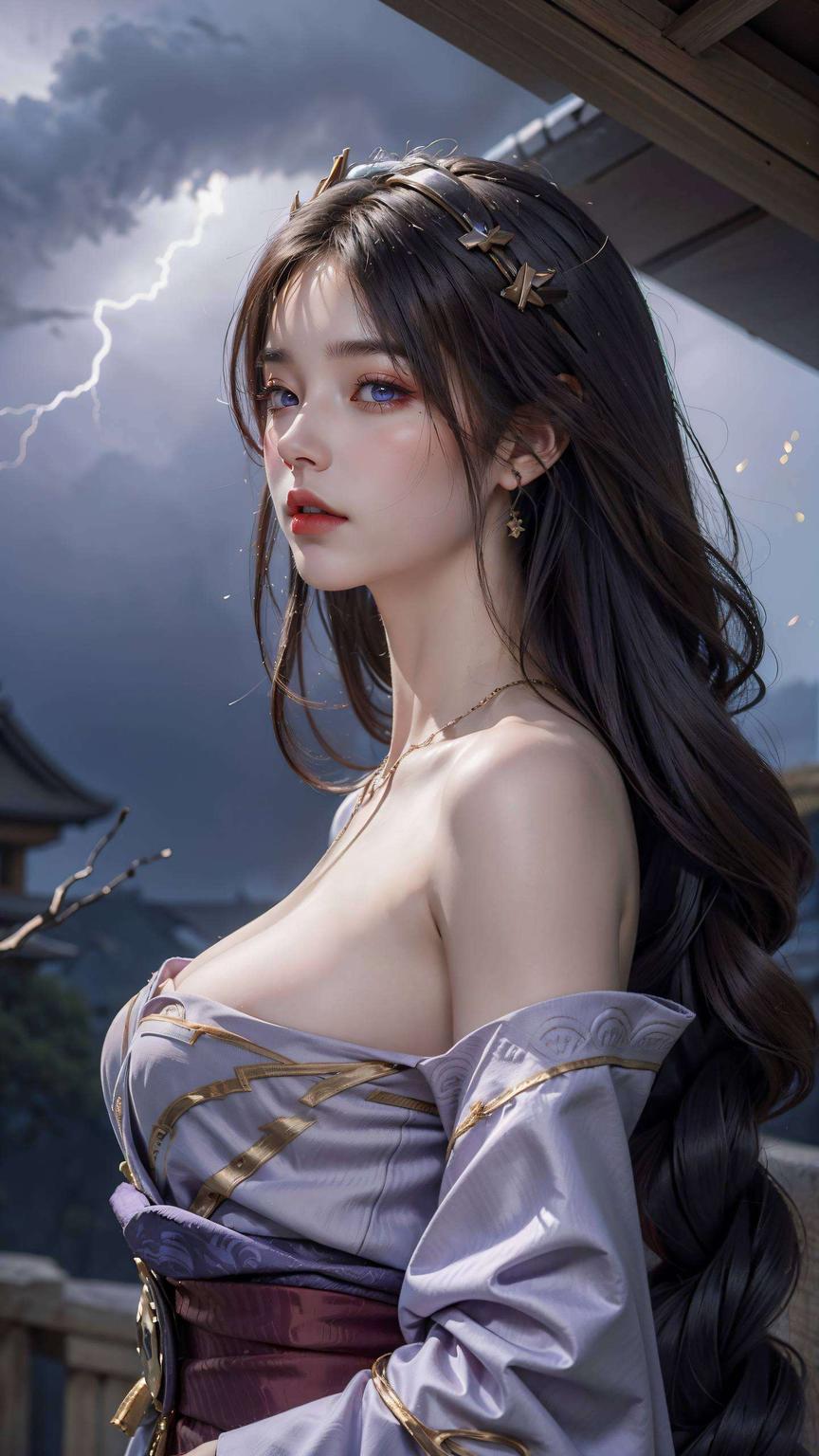 英姿飒爽这位国漫女生