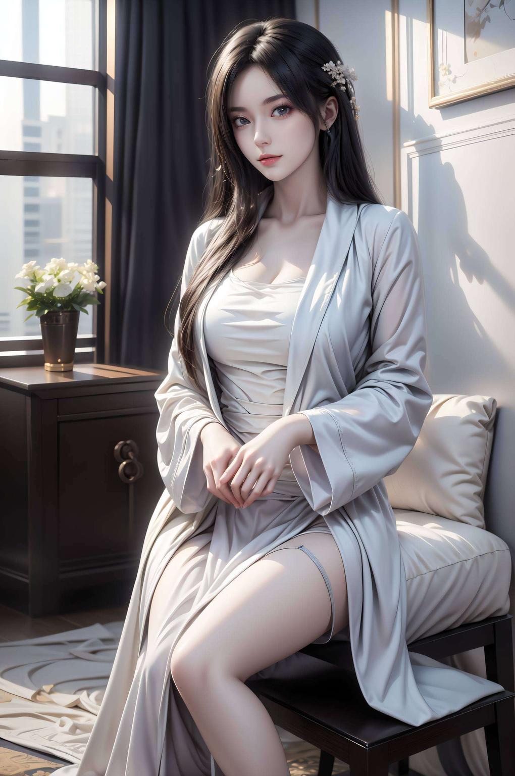无论是战斗英姿福利来啦！这款静态国漫女主AI免费壁纸