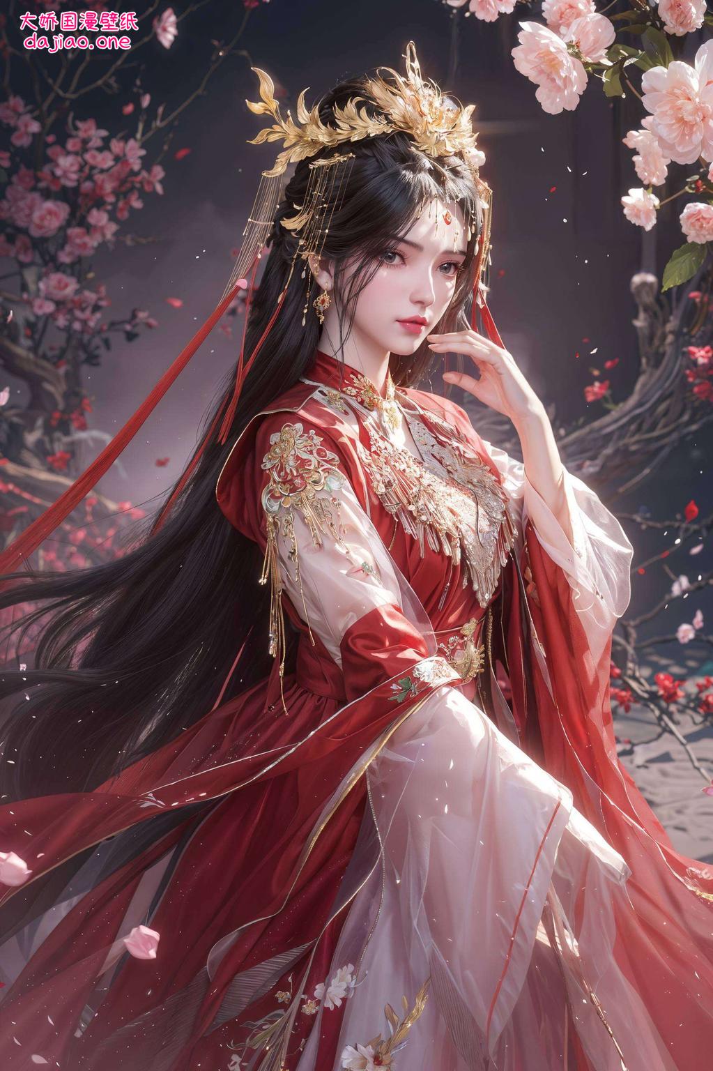 每一像素都细腻入微这款超清晰的iPhone国漫女神壁纸