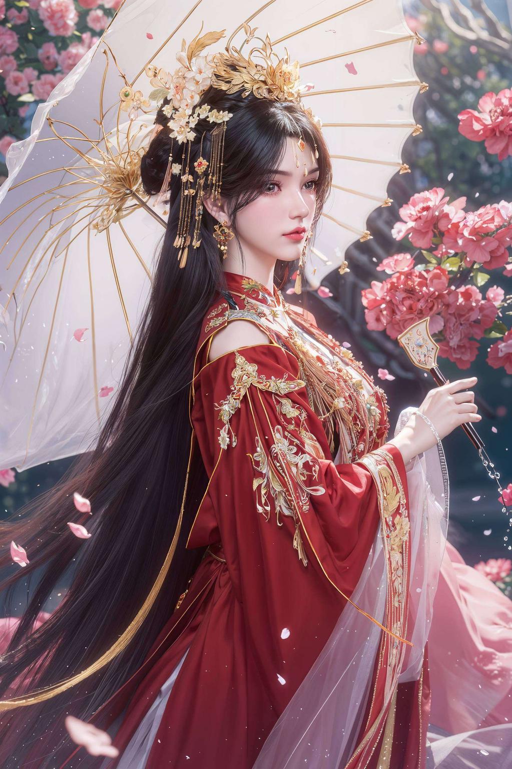 仿佛从漫画中走出李慕婉仙气十足