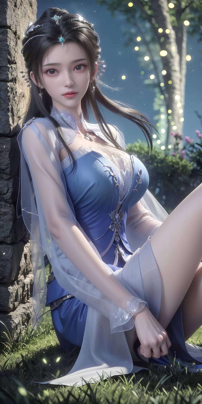 以李慕婉的优雅形象为灵感探索艺术与科技的交融