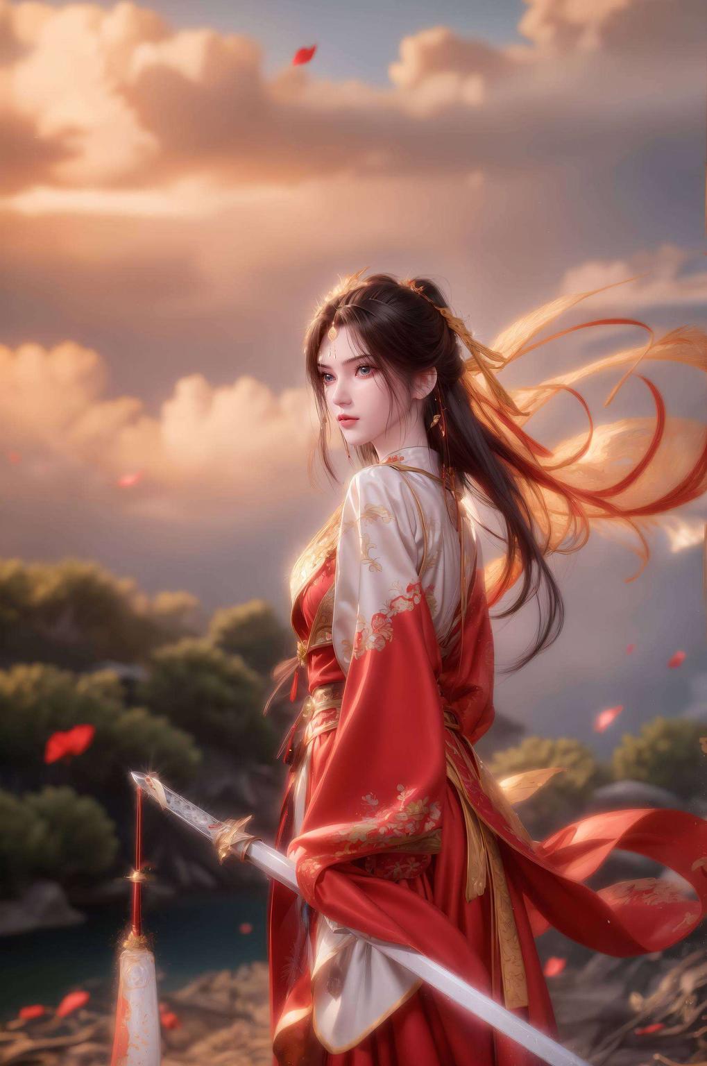 这位国漫女神以她可爱的形象绘制了李慕婉的2560p高清壁纸