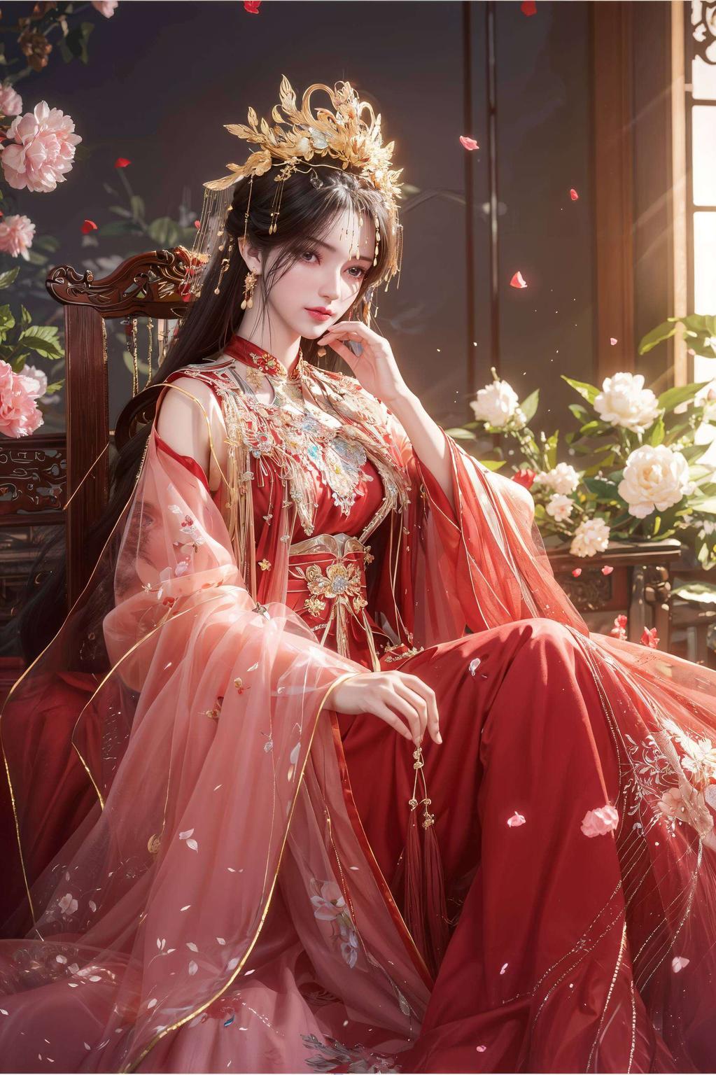 这款国漫图片动作素材花卉PC艺术壁纸探索艺术的奇妙世界