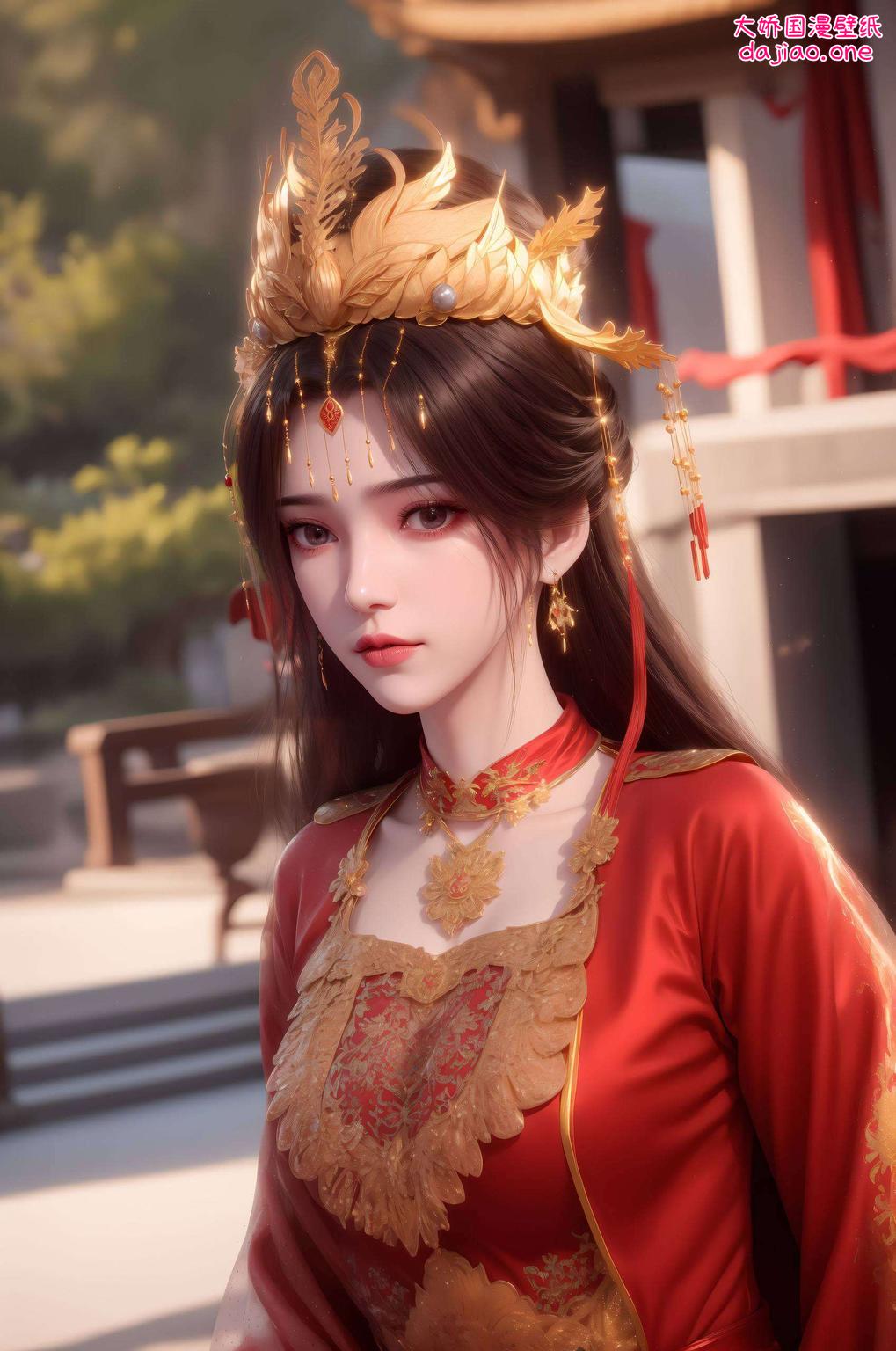 让每一天都充满动力与激情！李慕婉景深壁纸带来2k高清视觉盛宴！这位国漫美女