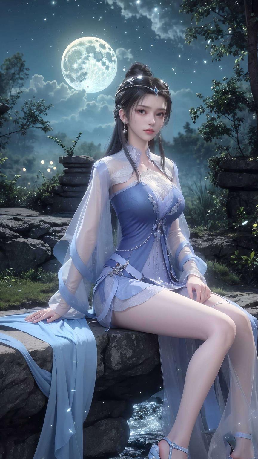 这款AI国漫壁纸梦幻超高清4K1920x1080细腻描绘