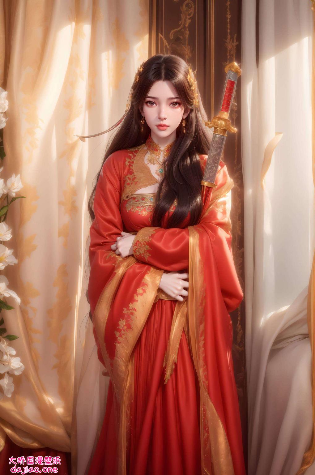 李慕婉以她高清壁纸中的全身形象