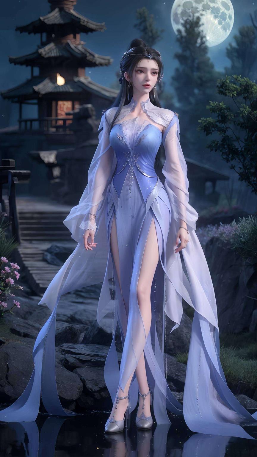 高清画质这款冰桃花灼灼李慕婉壁纸