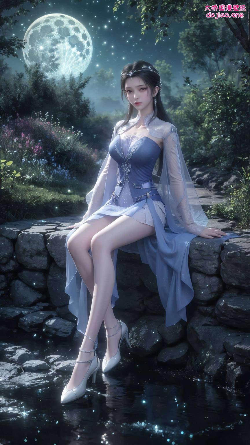 这位国漫女神穿梭在赛博朋克世界的李慕婉