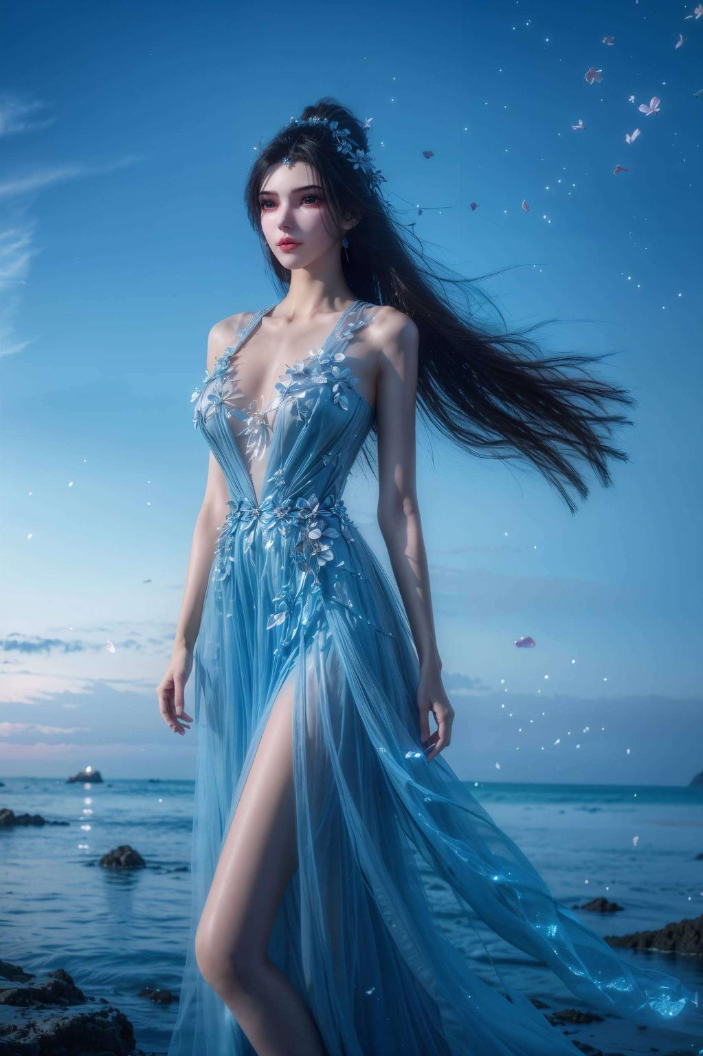 彰显浪漫气息绘制国漫美女李慕婉