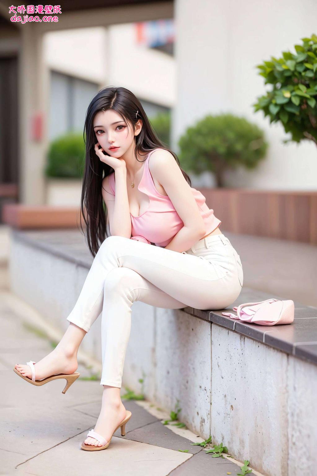 仙逆女生的婉约气质与ipad的时尚感完美结合以独特的波点设计融入国漫元素