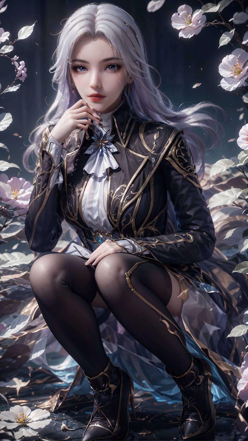 凌落宸的美貌如星辰般璀璨每一帧都仿佛是从国漫中截取的精彩瞬间