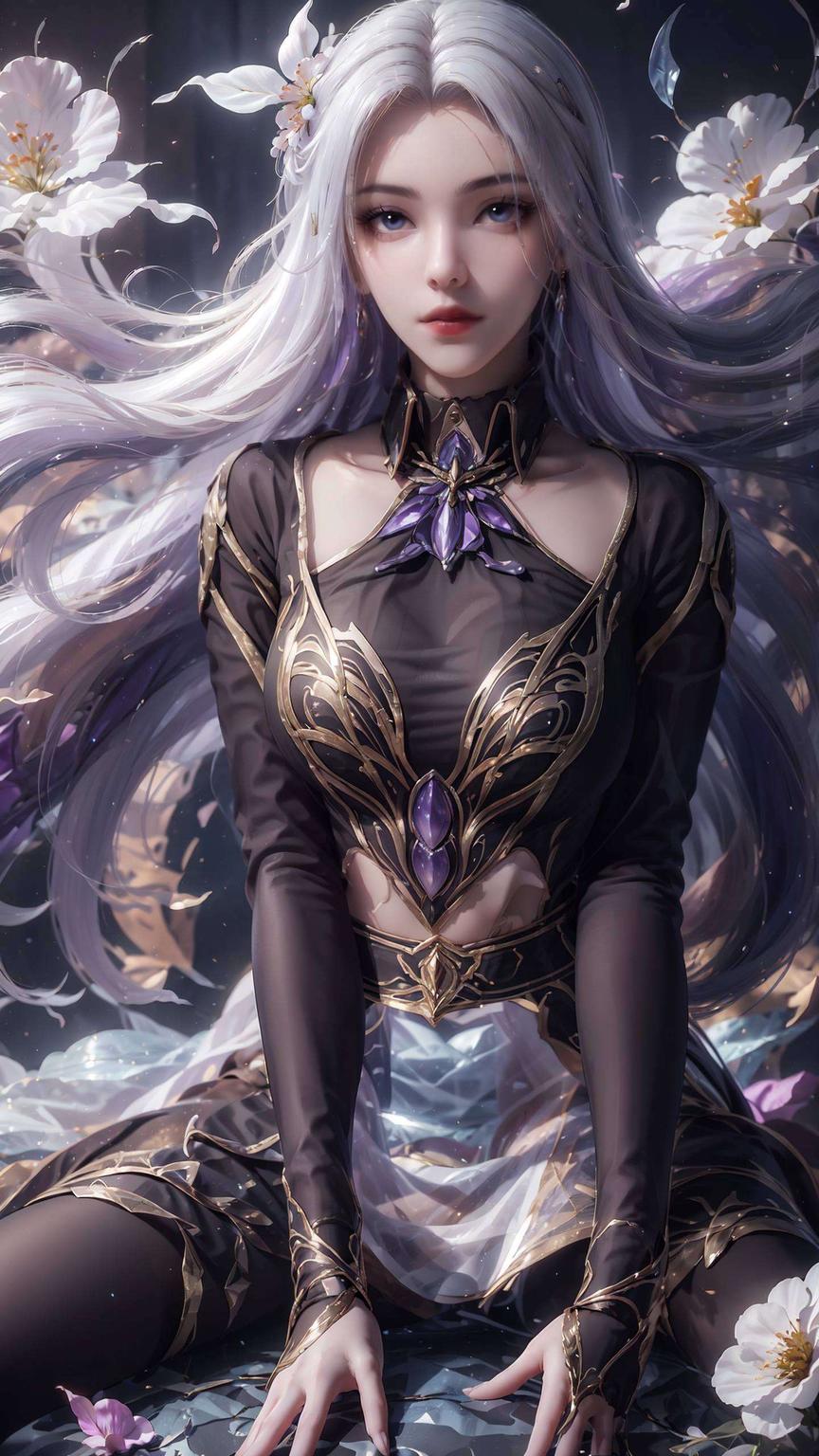 融入极简风格以国漫美女元素为灵感