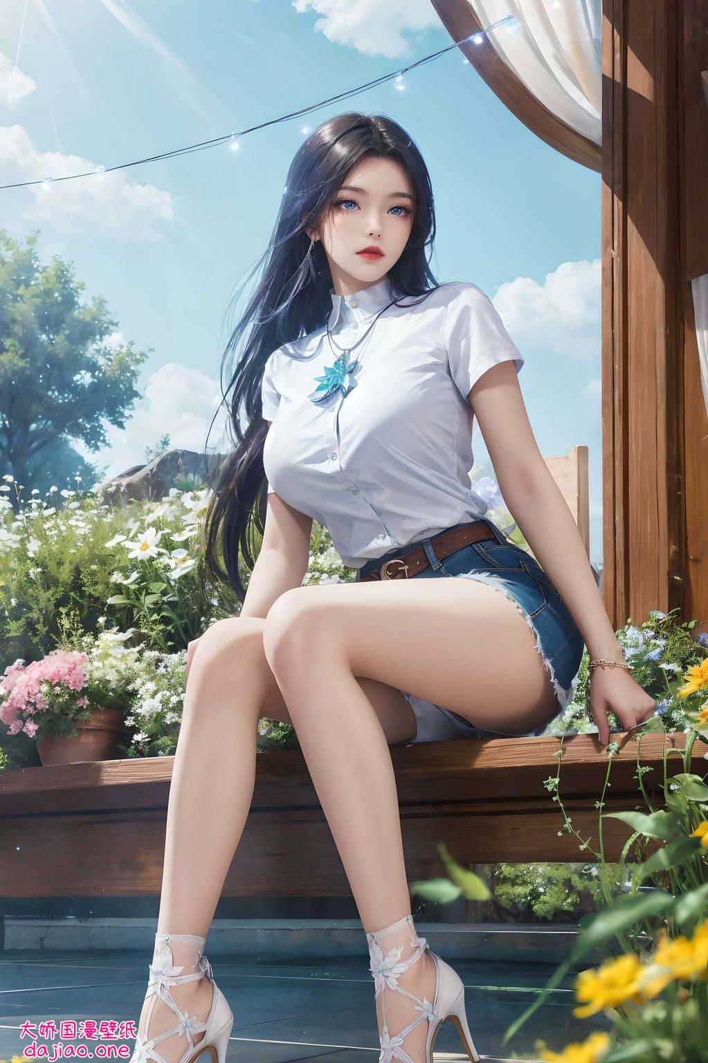 以可爱的凌落宸图片为核心这款特别高清极简桌佈电脑国漫美女桌面壁纸